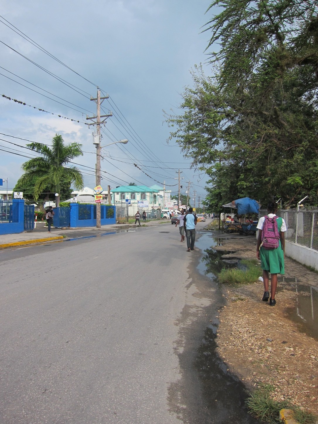 The easily flood streets of our town