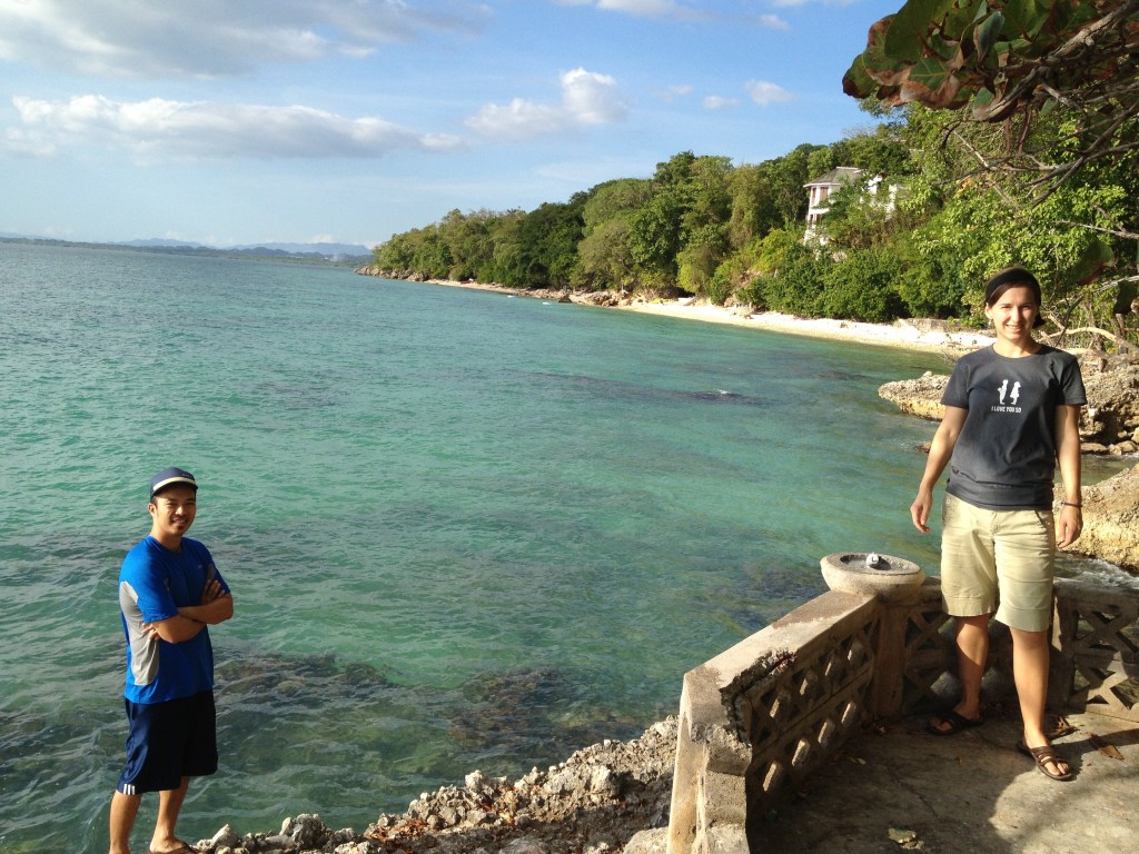 Taking a break at Bluefields