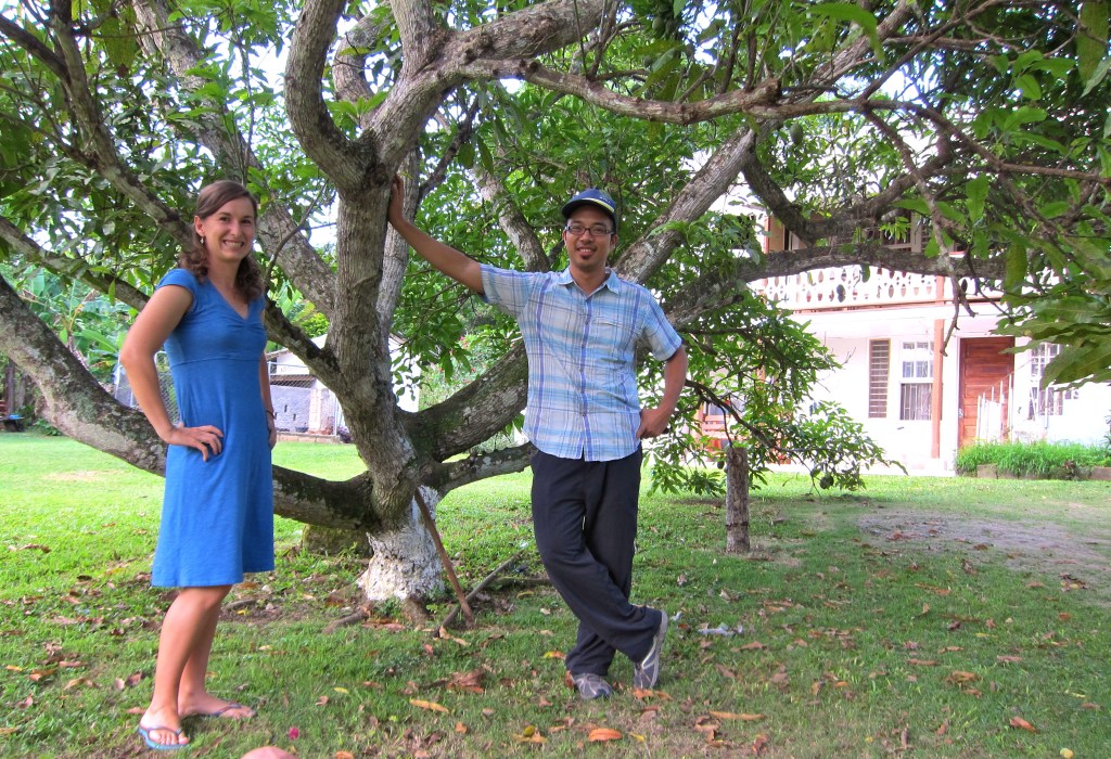 Self-portrait on our 5 year anniversary. Also celebrating over a year of Peace Corps service.