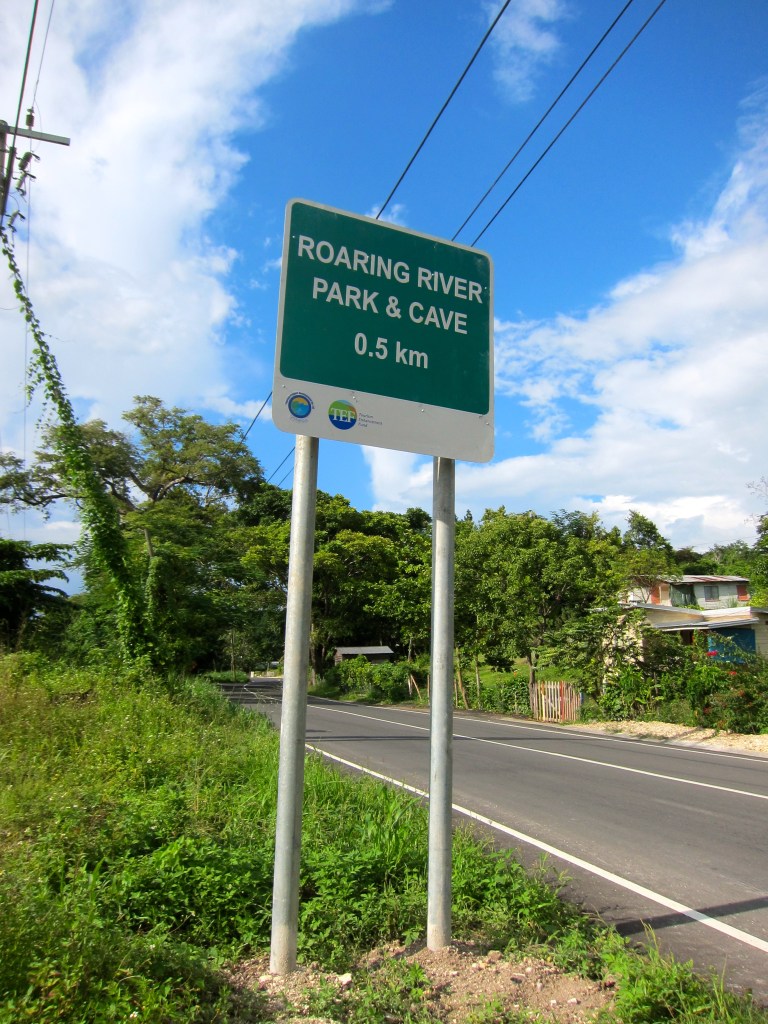 This road sign went up recently, although it is curiously misleading. The park is several miles away and there is no turn-off leading to it anywhere nearby.