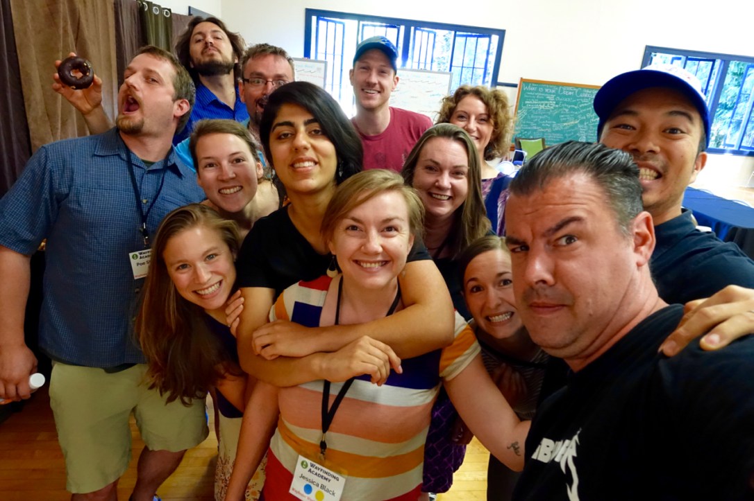 Wayfinding-Academy-Core-Crew-at-the-annual-Wayfinder-Weekend